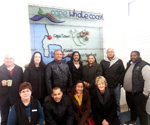 Toerisme verteenwoordigers kuier hier